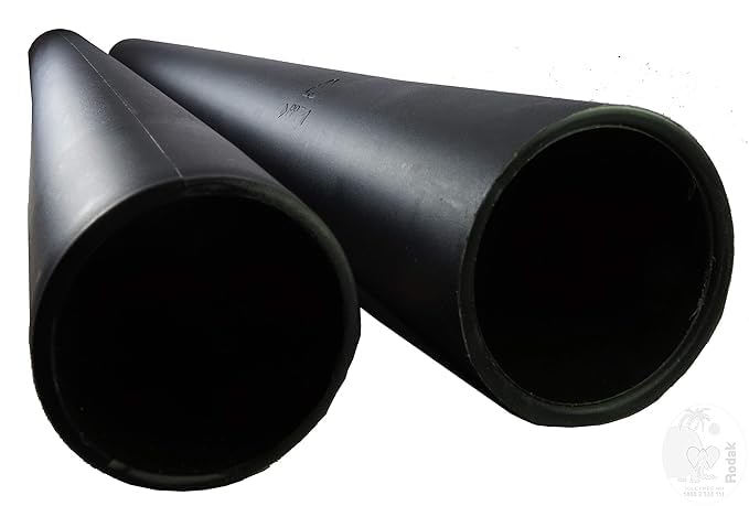 Two Plastic Extension Tubes, 35 mm Connecting Size, EU import (Pack of 2)