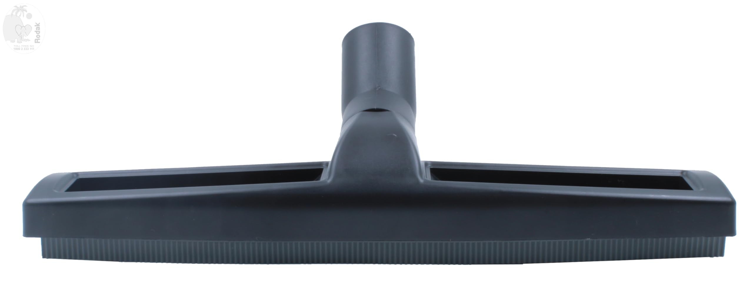 Brush for Wet Floor Cleaning, for Indoor and Outdoor, Suitable for Wooden-, Stone- and Tile Flooring, Sliding on 2 Wheels, Imported (38 mm W)