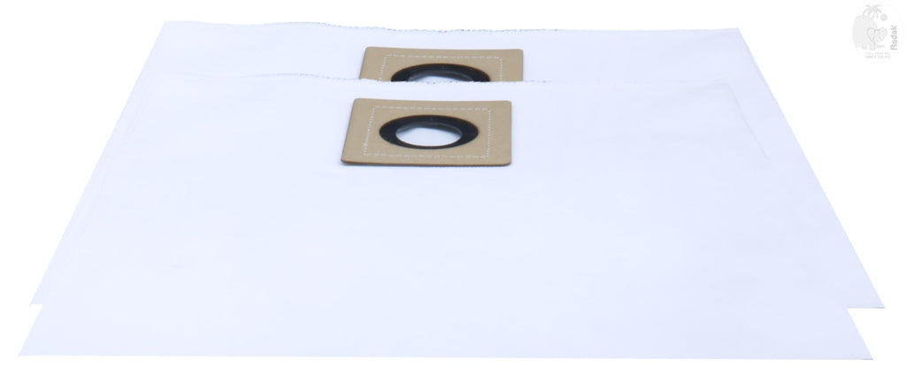 Set of 2 Dust Bags Compatible with Euroclean Pro, Tear Resistant, 3-Ply Dust Bags Provides an Advanced Filtration on Micro-Level Compared to 2 Ply Paper Filters