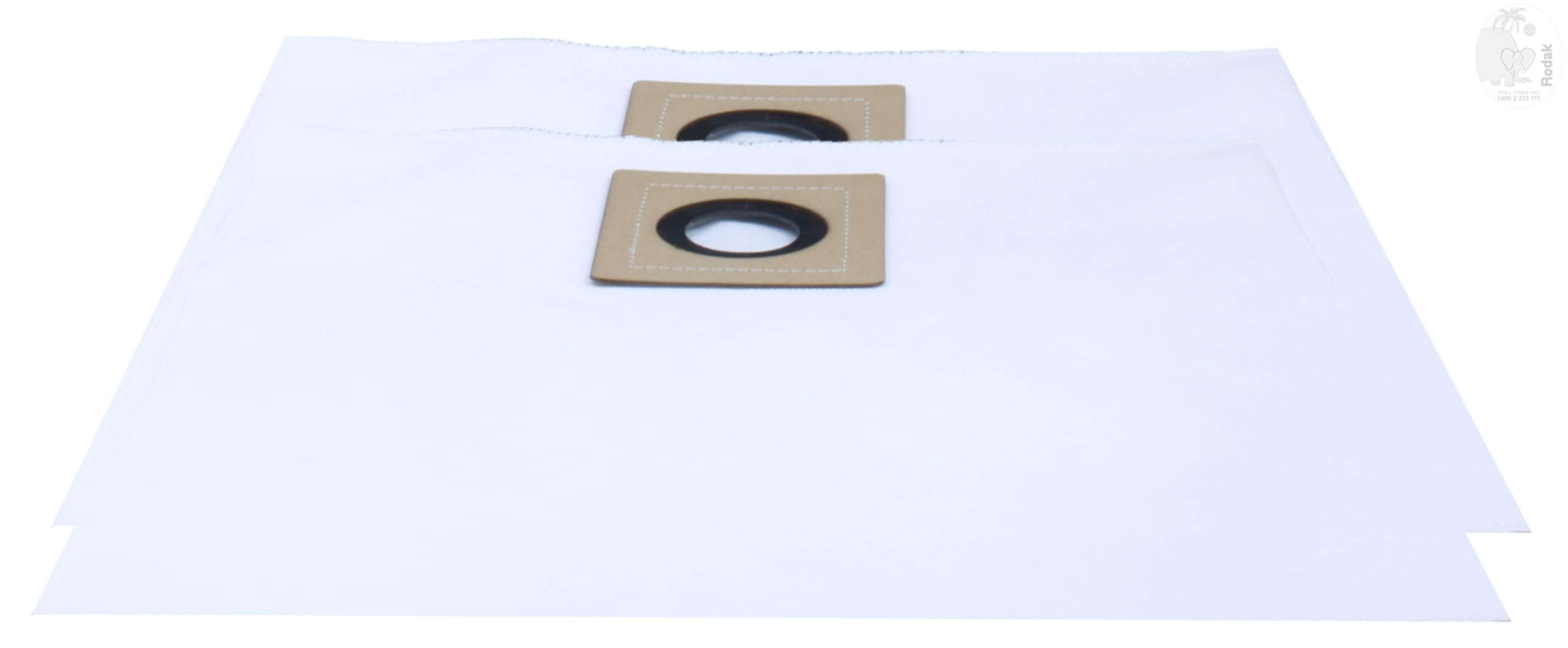 Set of 2 Dust Bags Compatible with Euroclean DX 1150, Tear Resistant, 3-Ply Dust Bags Provides an Advanced Filtration on Micro-Level Compared to 2 Ply Paper Filters
