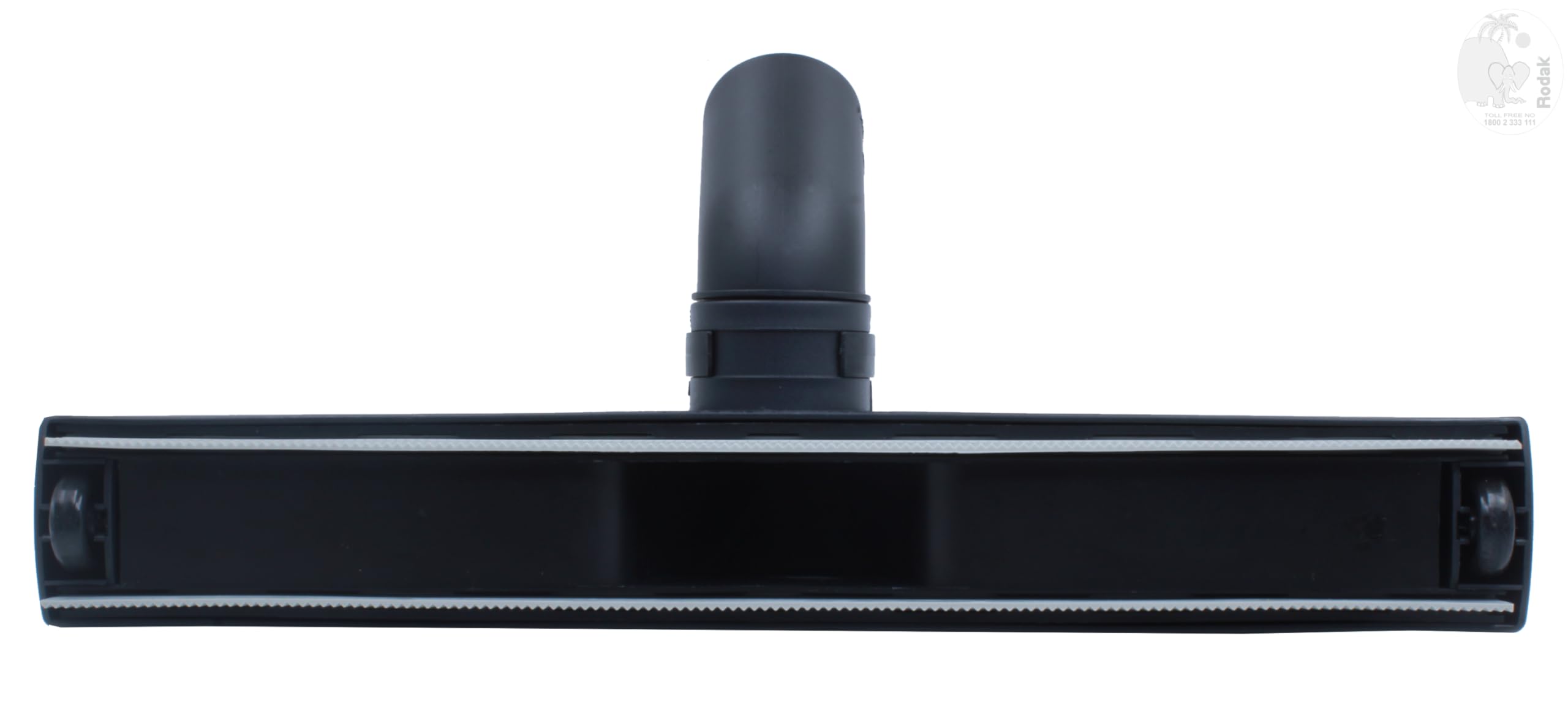 Brush for Wet Floor Cleaning, for Indoor and Outdoor, Suitable for Wooden-, Stone- and Tile Flooring, Sliding on 2 Wheels, EU Import,  45mm