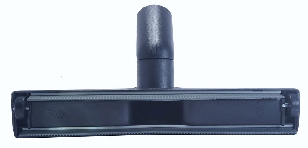 Brush for Wet Floor Cleaning, Indoor and Outdoor, 300 mm Width, Sliding On 2 Wheels, 38 mm
