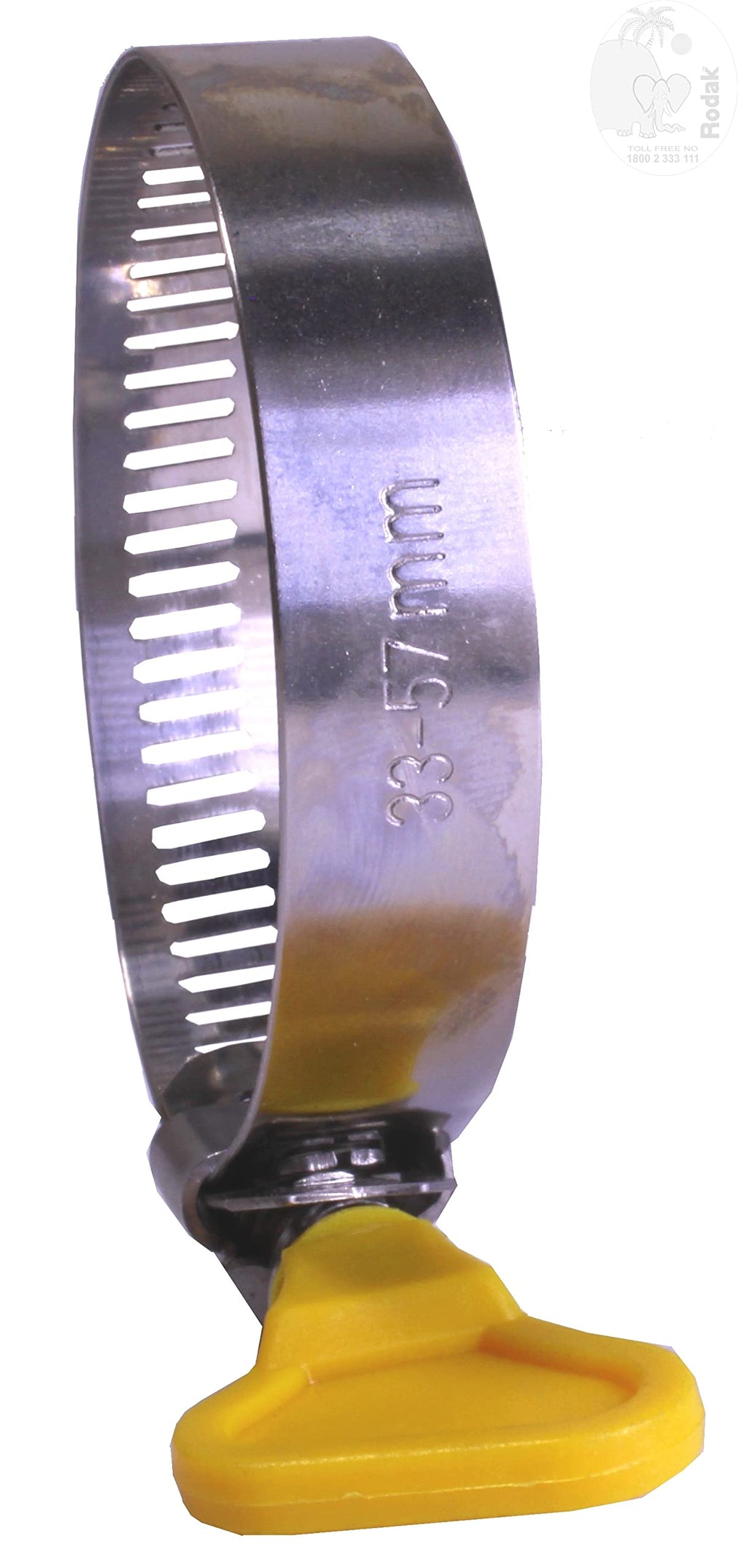 Butterfly Stainless Steel Hose Clamps Jubilee Clip 33-57 mm Imported