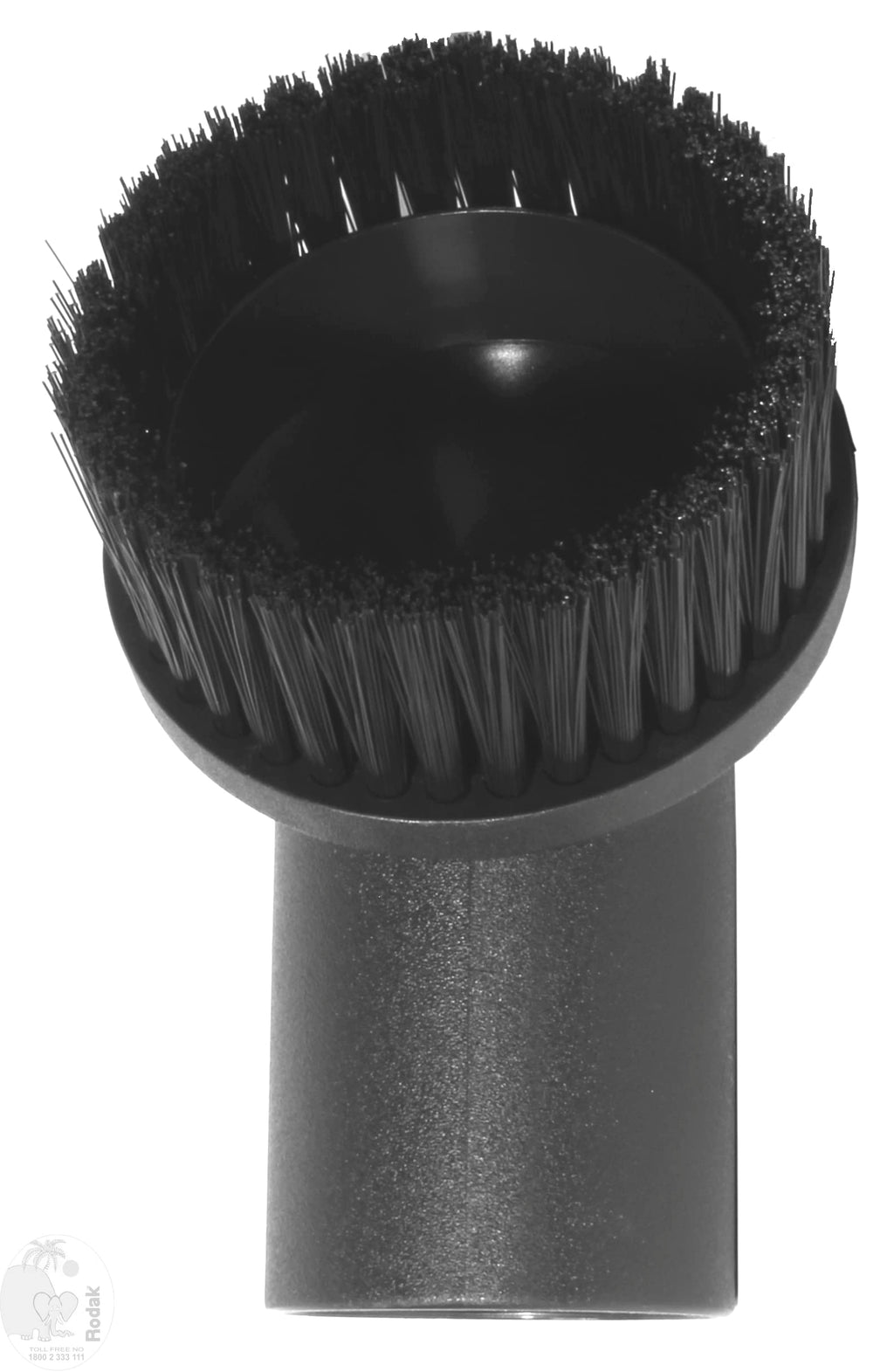 Round Furniture Brush for Industrial Use, Designed and Manufactured in Italy, 44 mm