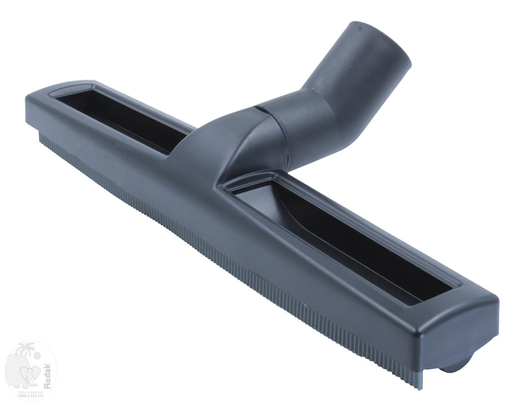 Brush for Wet Floor Cleaning, for Indoor and Outdoor, Suitable for Wooden-, Stone- and Tile Flooring, Sliding on 2 Wheels, Imported (38 mm W)