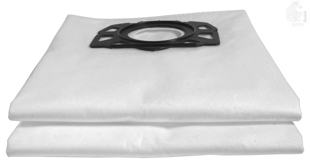 Fleece Dust Bags Set Of 2 - for Karchre Vacuum Cleaner WD4, WD5, WD6