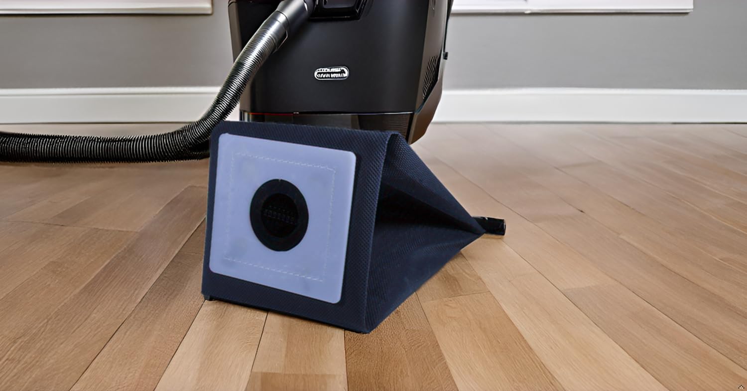 Vacuum Cleaner Dust Bag, Practical, Washable and Reusable, Connecting Size 11 cm x 10 cm, 2 L Capacity, Made in India