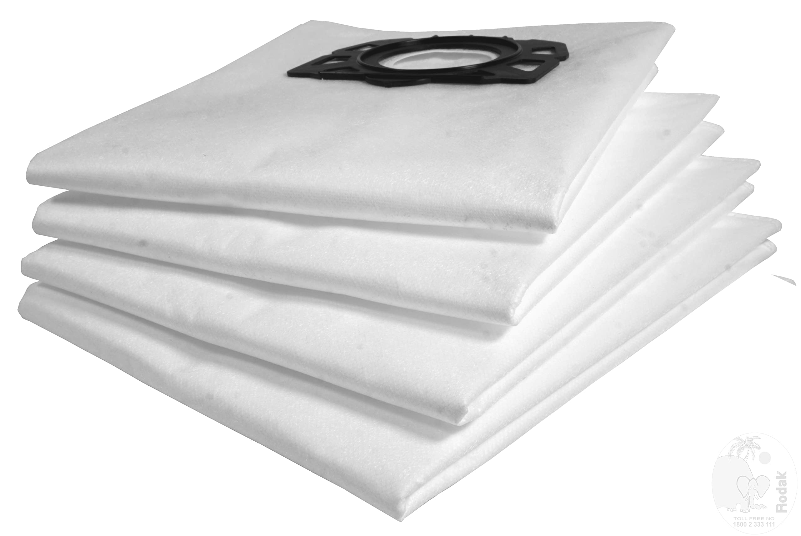Replacement Filter for KÄRCHER WD3, Fleece Dust Bags Set Of 4, Bigger in Dust Collecting Size Means Longer Use For Each Bag Than The Usual Bags Available In The Market, Tear Resistant