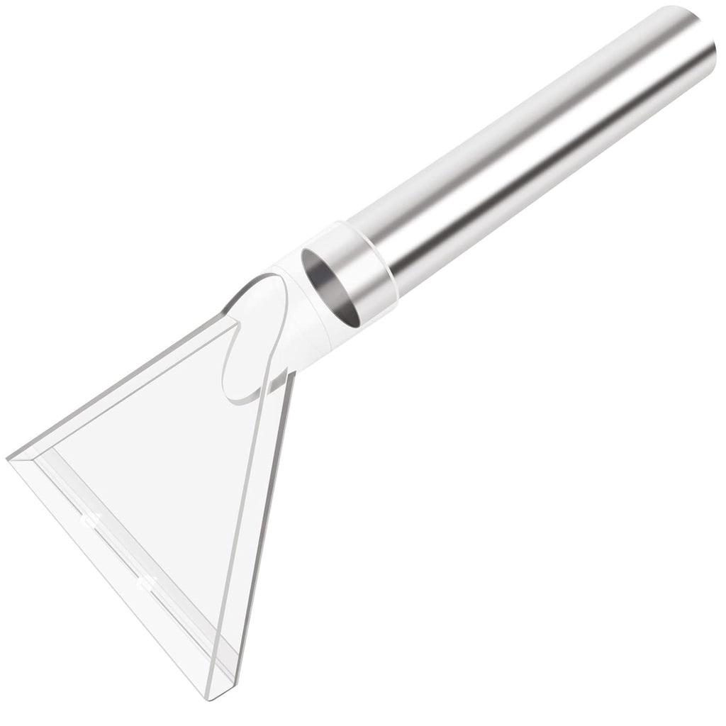 Big Transparent Mattress and Upholstery Nozzle with Steel Tube for Wet and Dry Vacuum Cleaning (Plexiglas) (38 mm)