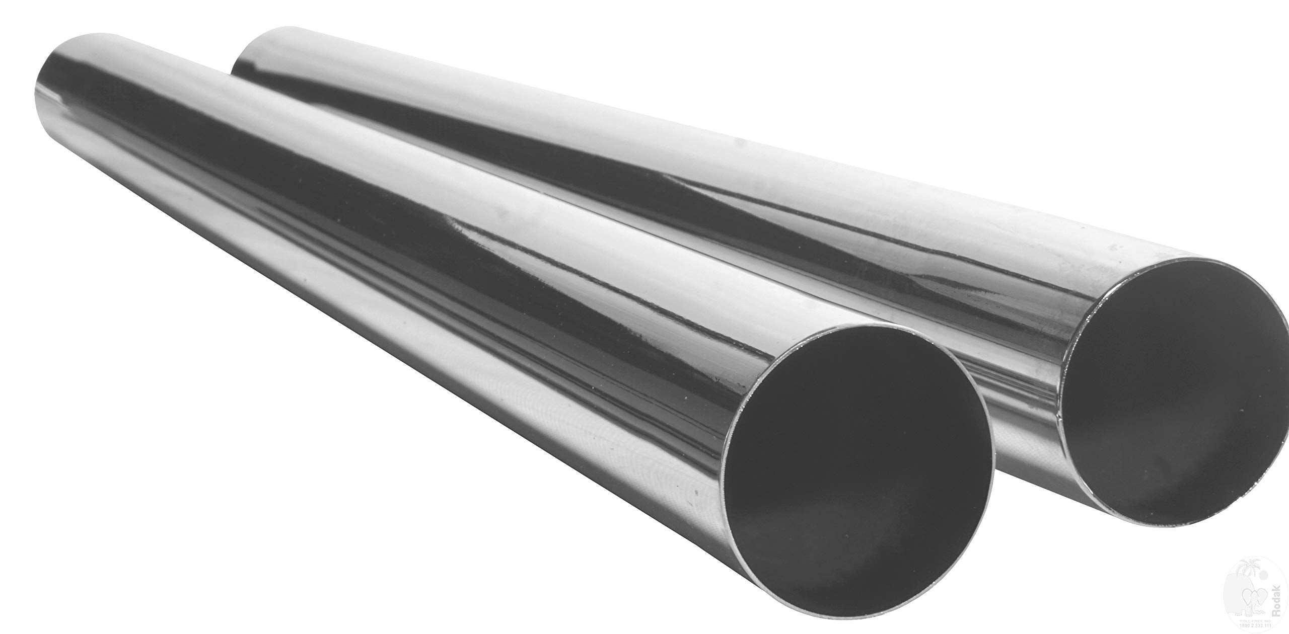 2 Extension Steel Tubes, 35 mm connecting size