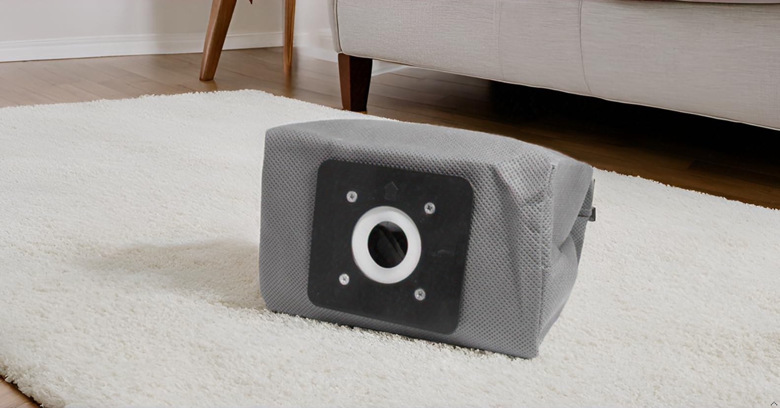 Vacuum Cleaner Dust Bag, Compatible with American Micronic, AMI-VCC-1600WDx, AMI-VCC-1400 WDx and AMI-VC1-10Dx, Washable and Reusable, Imported