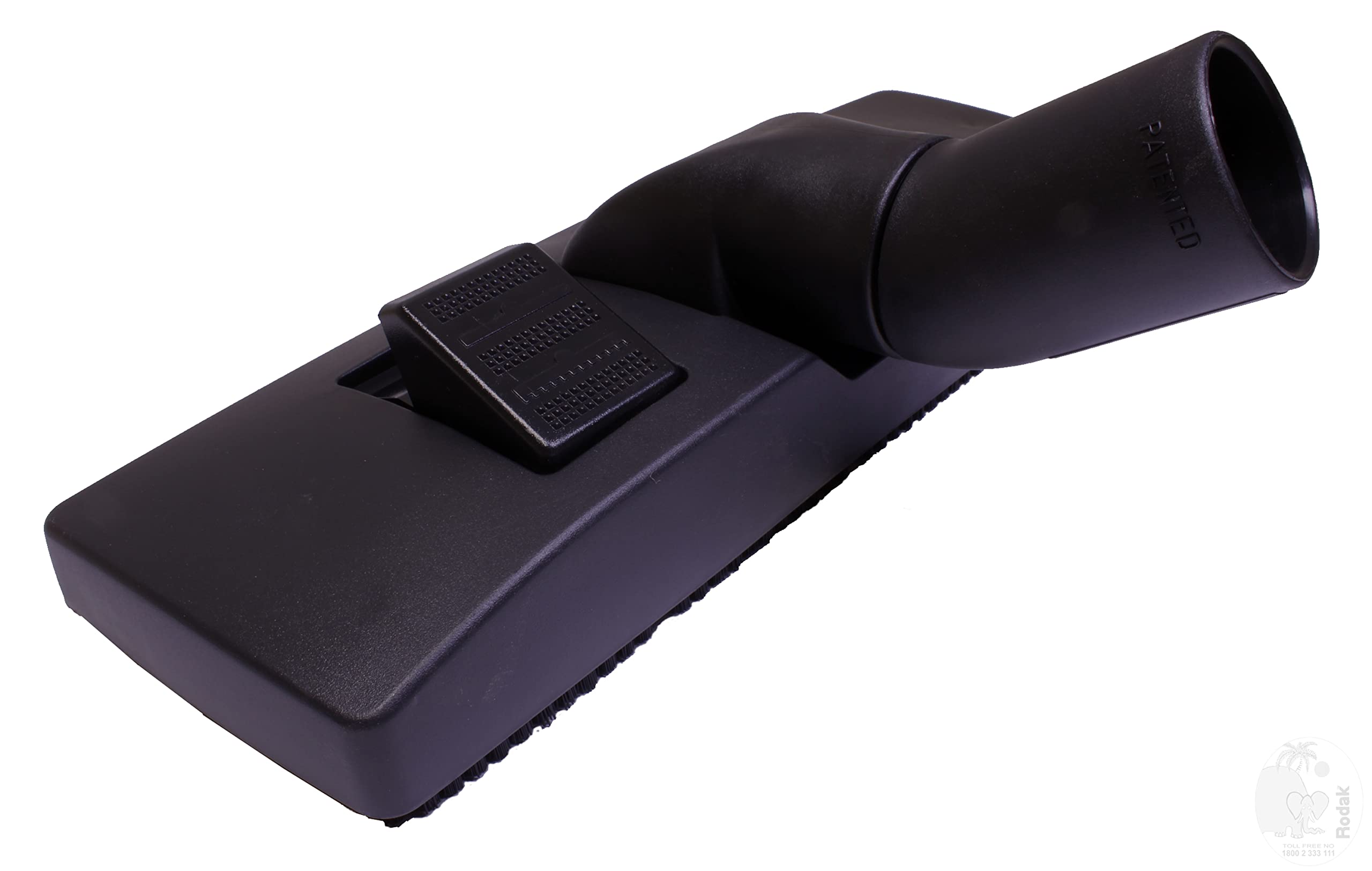 Combo Accessory for Vacuum Cleaner - Round Brush and Upholstery Nozzle, Designed and Manufactured in Italy, 32 mm