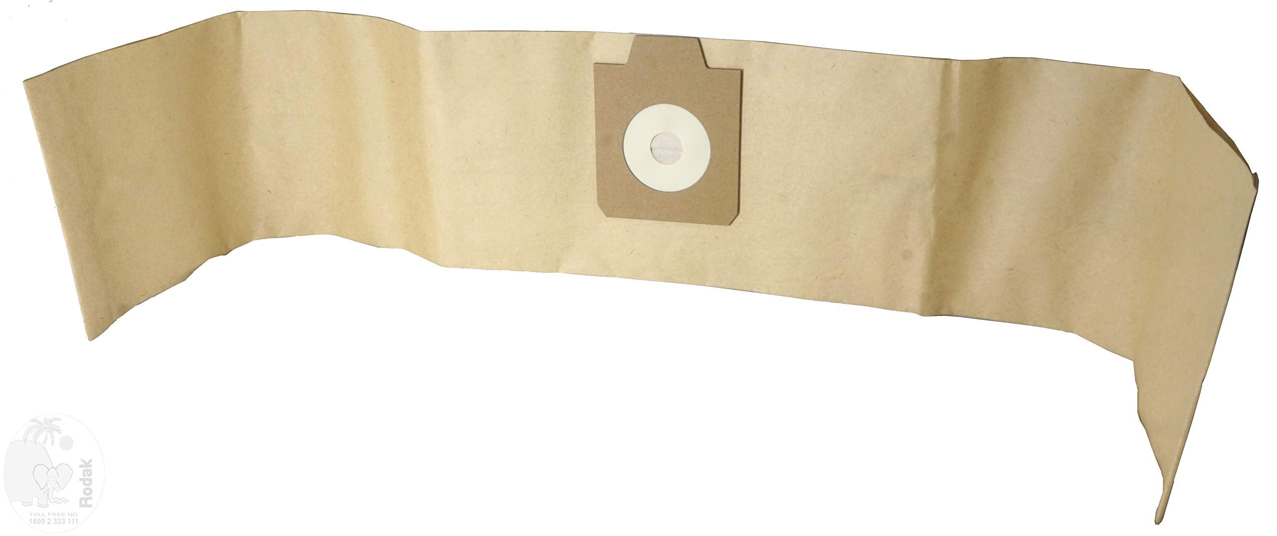 5 Premium Replacement Paper Dust Bags, Compatible with Bosch Advanced Vac 20 L, Made Of Double Ply Filter, Tear Resistance. Imported