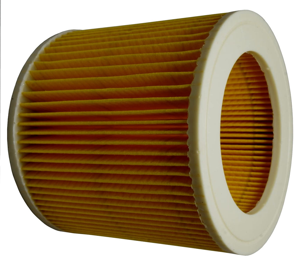 Cartridge Filter, Locking Knob Included, Compatible with Karcher NT 27/1 / NT27/1 ME/NT 48/1
