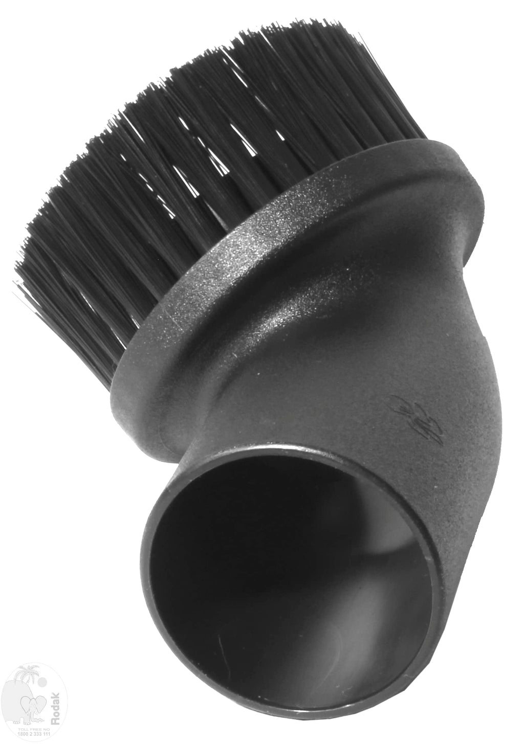 Round Furniture Brush for Industrial Use, Designed and Manufactured in Italy, 44 mm