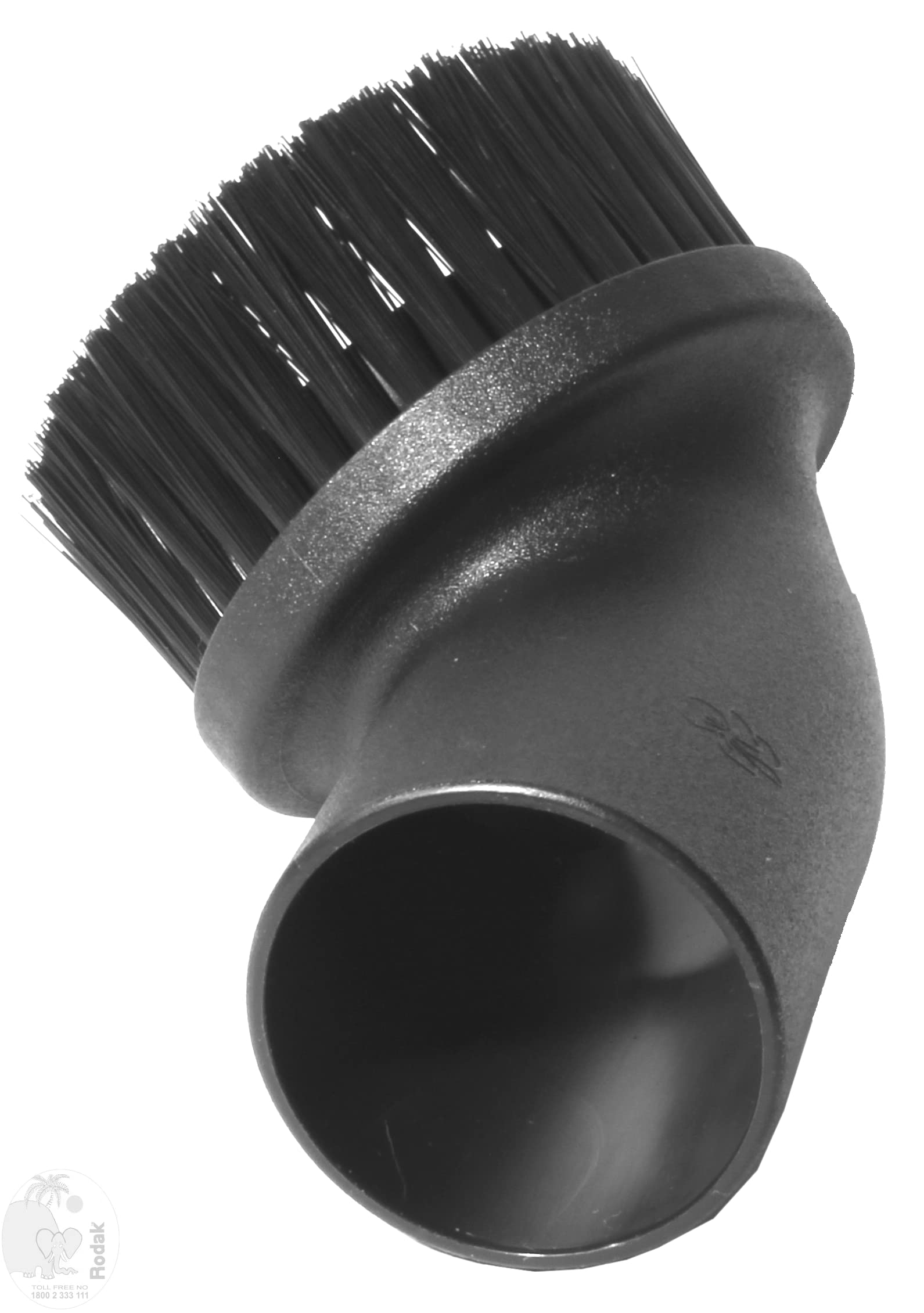 Round Furniture Brush for Industrial Use, Designed and Manufactured in Italy, 44 mm