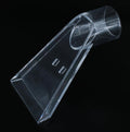 Transparent Mattress and Upholstery Nozzle with Steel Tube and Adapter for Wet and Dry Vacuum Cleaning (Plexiglas) (32 mm)