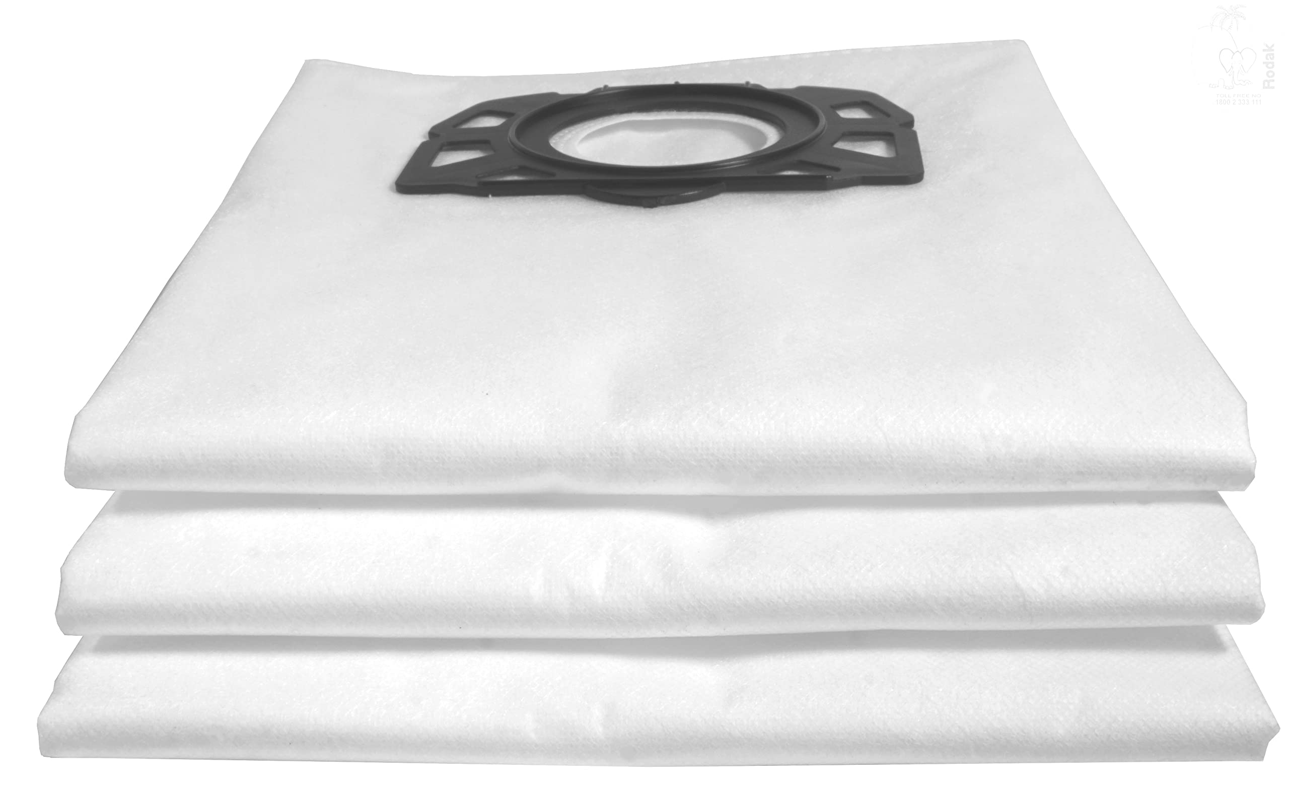Fleece Dust Bags Set Of 3 - for Karchre Vacuum Cleaner WD4, WD5, WD6