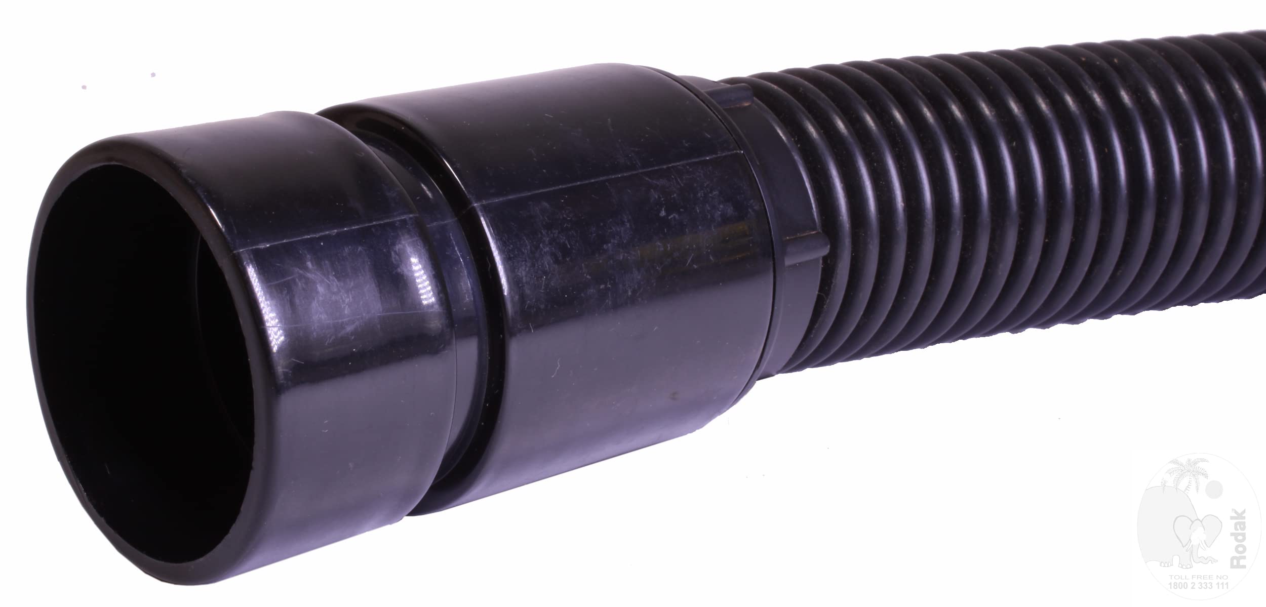 32 mm Flexible Hose Connector to Tank Compatible with Industrial Vacuum Cleaners