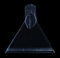 Big Transparent Mattress and Upholstery Nozzle with Steel Tube for Wet and Dry Vacuum Cleaning (Plexiglas) (38 mm)