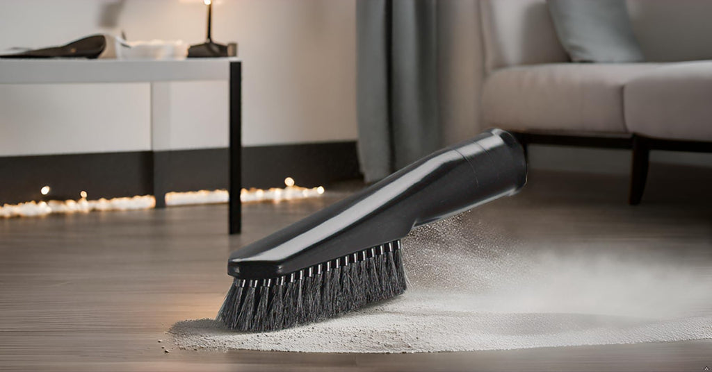 Suction Brush for Vacuum Cleaners, Soft Bristles, Black, 35 mm