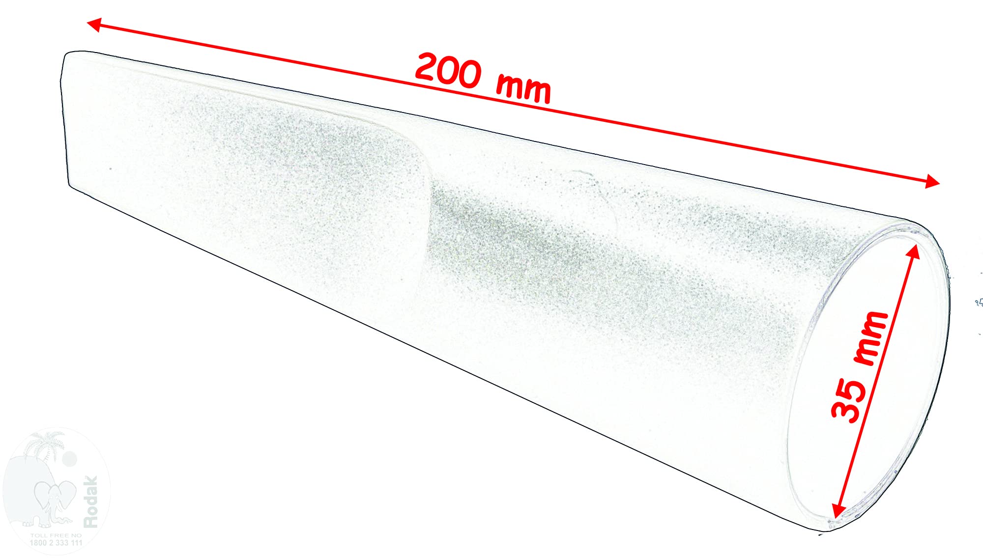 Crevice Nozzle, 20 cm Length (35 mm)