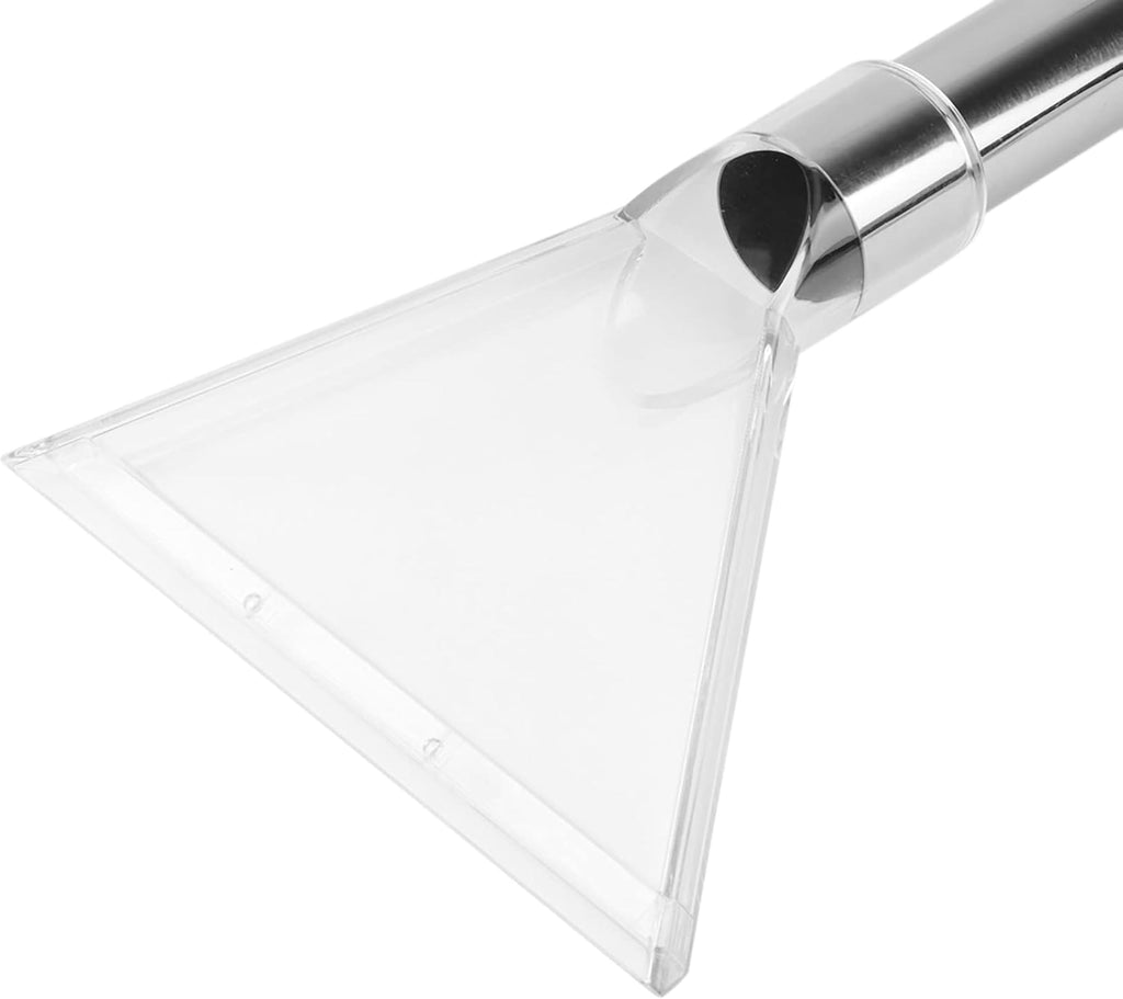 Big Transparent Mattress and Upholstery Nozzle with Steel Tube and Adapter for Wet and Dry Vacuum Cleaning (Plexiglas) (32 mm)