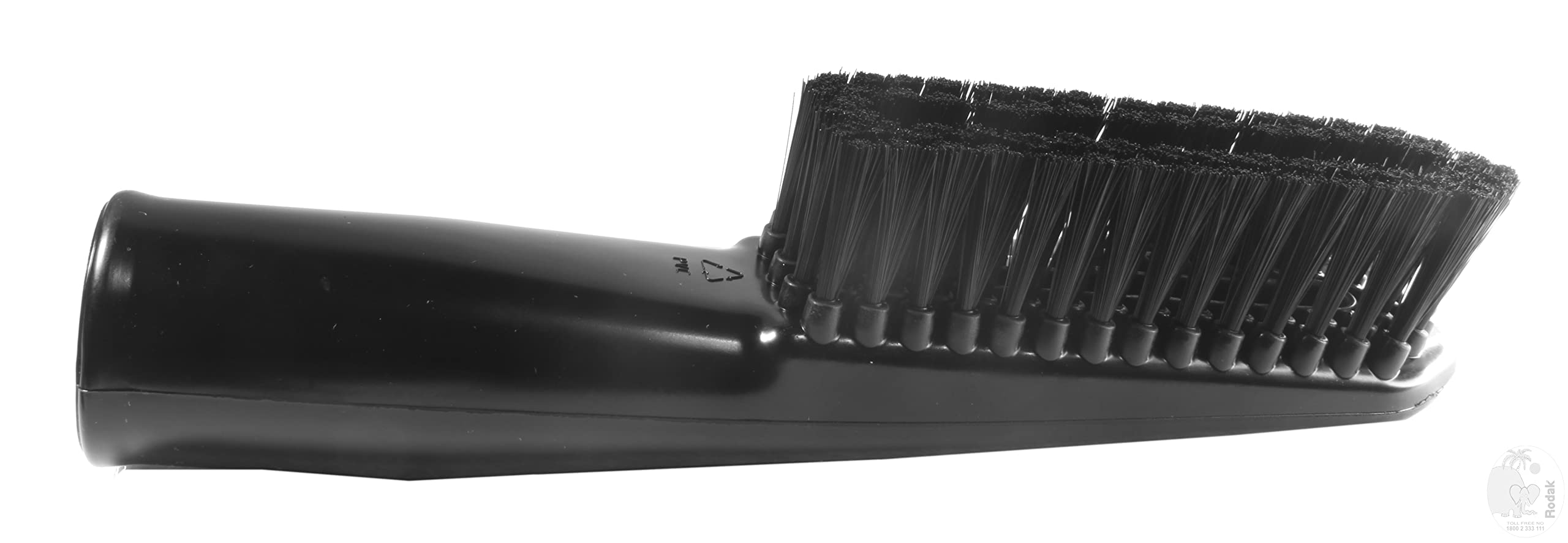 Suction Brush for Vacuum Cleaners, Soft Bristles, Black, 35 mm