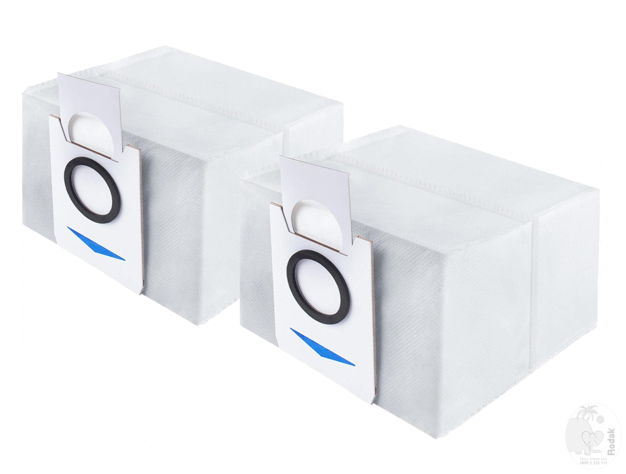 Activated Carbon Dust Bags Compatible with Yeedi Vac 2 Pro/Vac/Vac Max/Vac Station Robotic Vacuum Cleaners. (2 pcs)