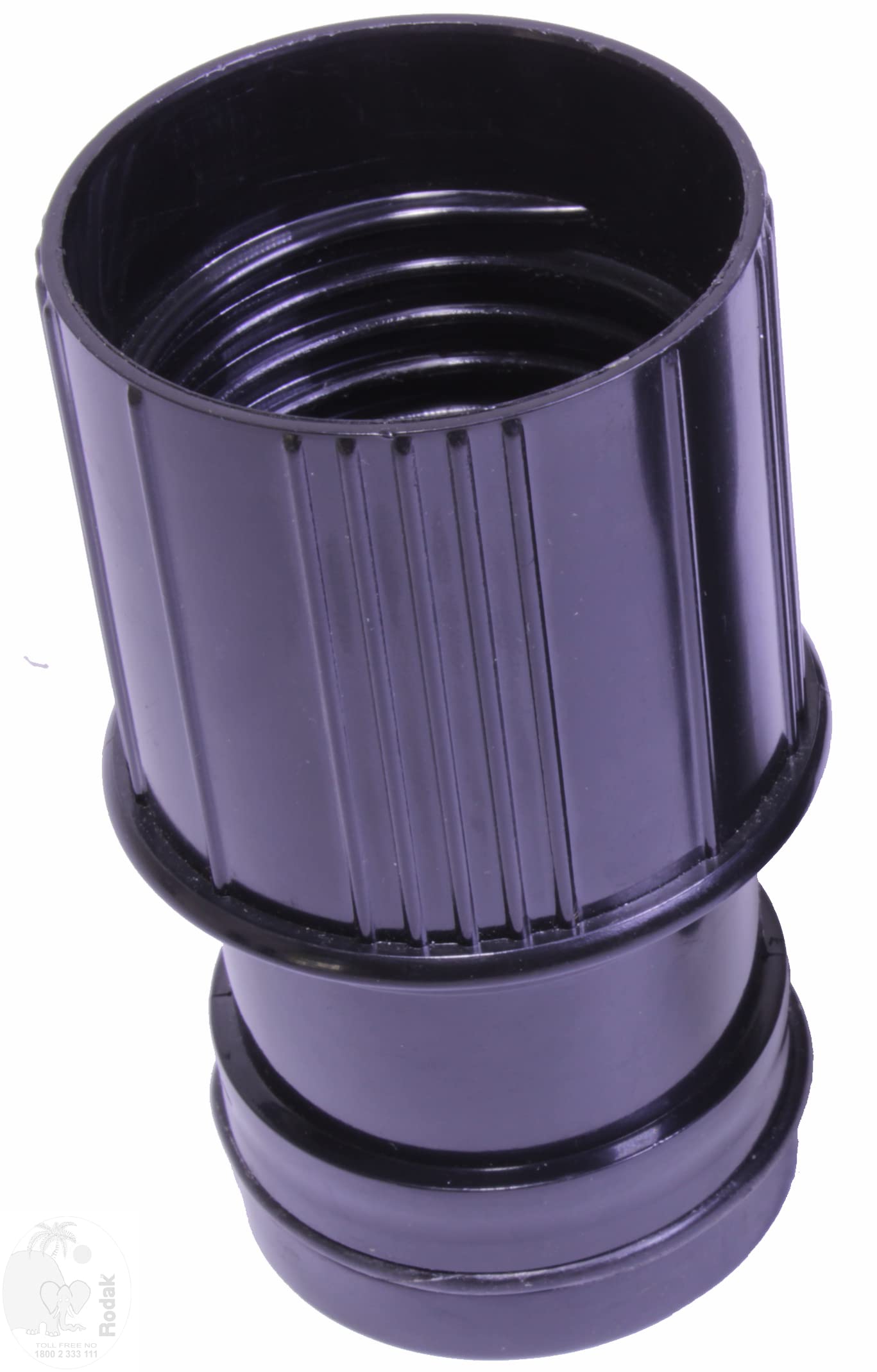 Flexible Hose Connector to Tank Compatible with Industrial Vacuum Cleaners, 38 mm