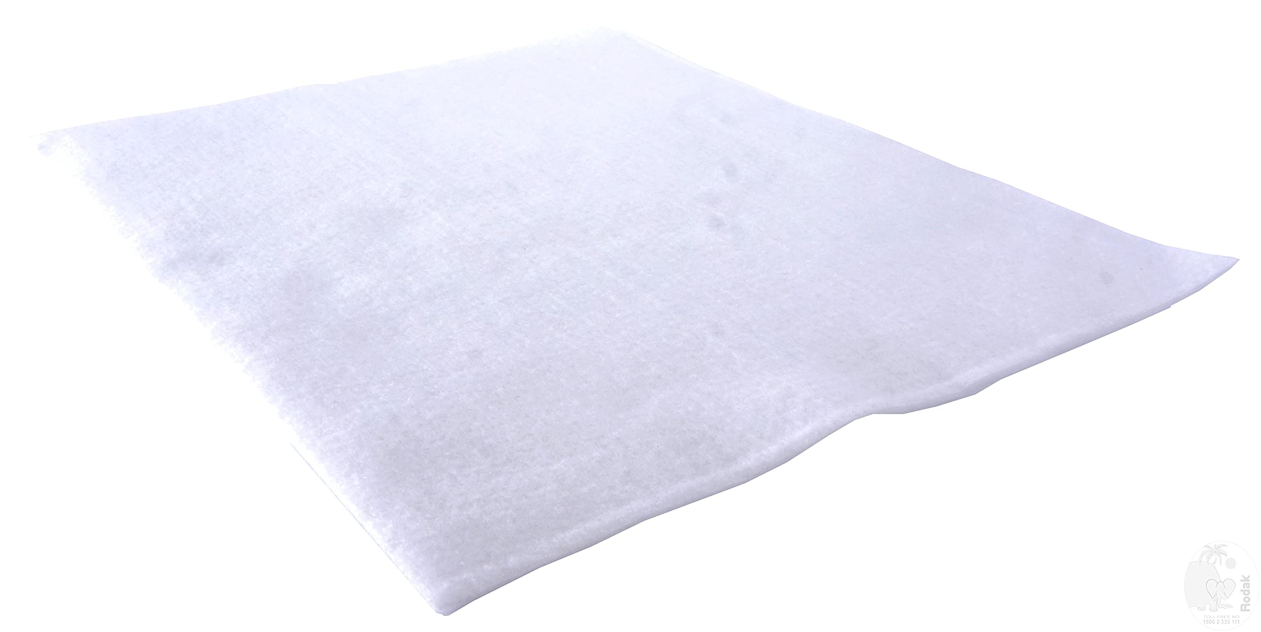 1 Foam Filter and 1 Universal Microfilter, Cut to Size for All Vacuum Cleaners Having Provision of Inlet and Outlet Filter