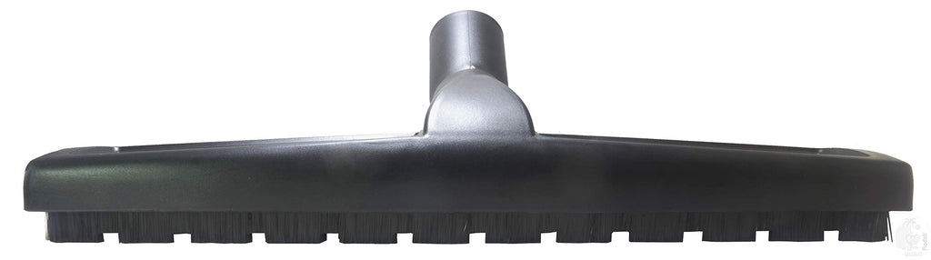 Professional Brush, 35 mm Connecting Size, for Dry Cleaning, Suitable for Hard Floors. 360 mm Width, Sliding On 2 Wheels, Imported