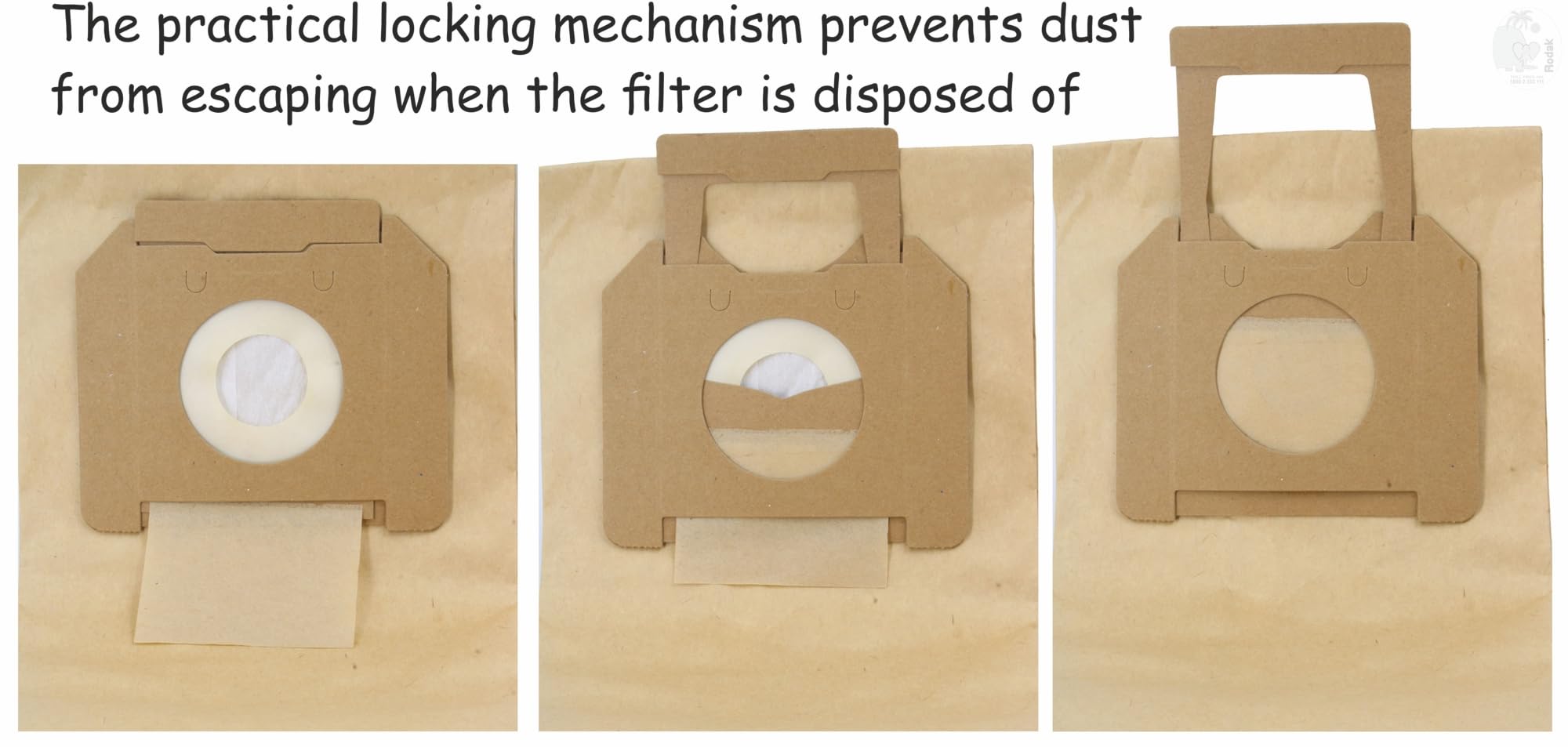 Paper Dust Bags Set of 5 - Compatible with Karcher NT 45/ NT 55/ NT 561/ NT 611