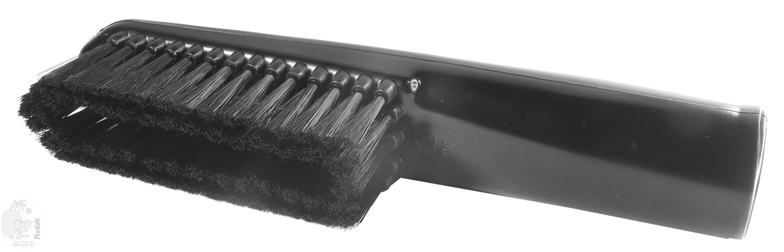 Suction Brush for Vacuum Cleaners, Soft Bristles, Black, 35 mm