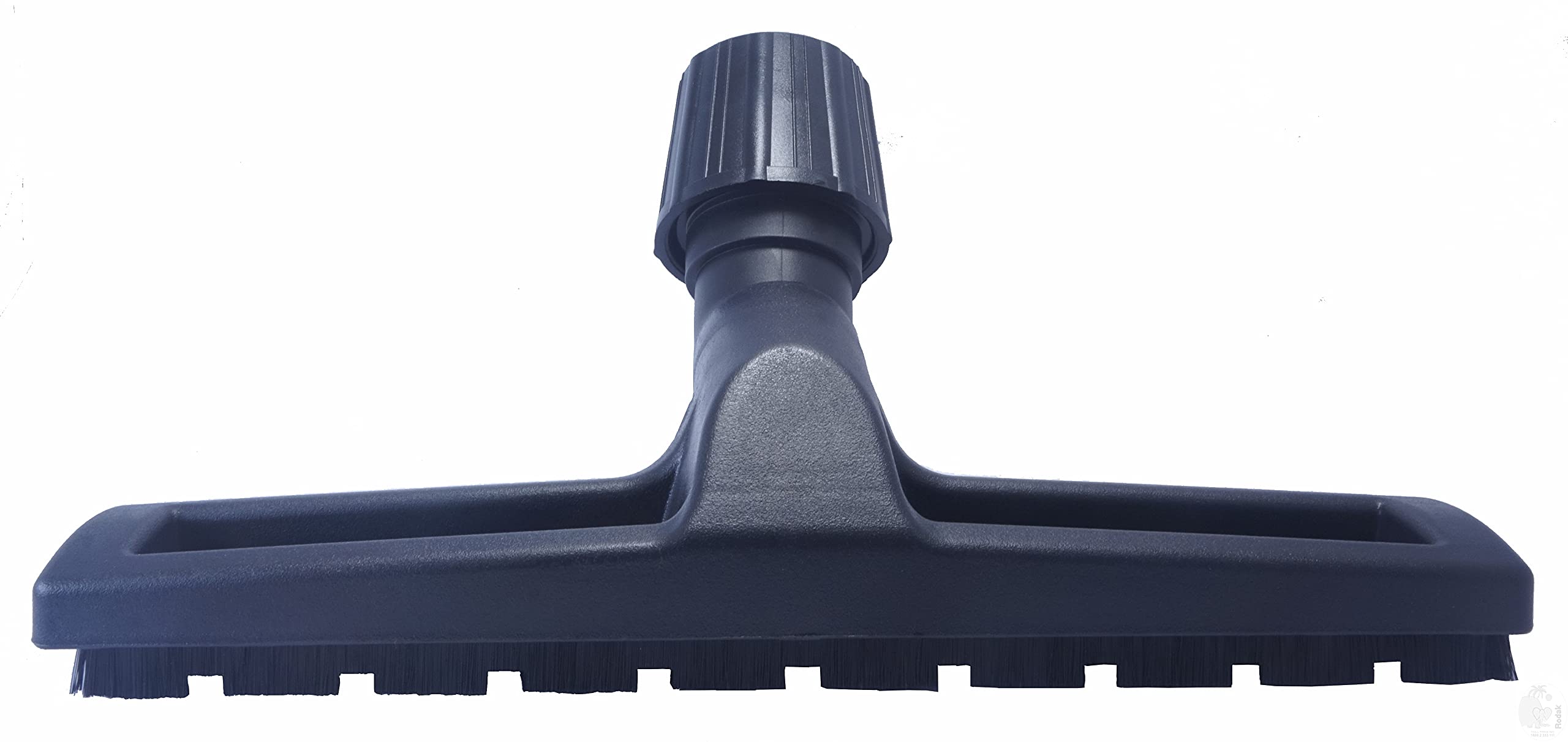 Floor Brush, Universal Connecting Size Between 30 to 38 mm, for Indoor and Outdoor, Suitable for Wooden, Stone and Tile Flooring, 30 CM Width, Sliding On 2 Wheels