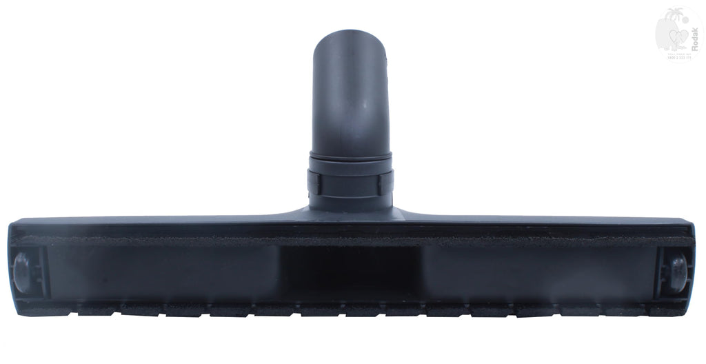 Brush for Dry Floor Cleaning, for Indoor and Outdoor, Suitable for Wooden-, Stone- and Tile Flooring, Sliding on 2 Wheels, EU Import, 45mm