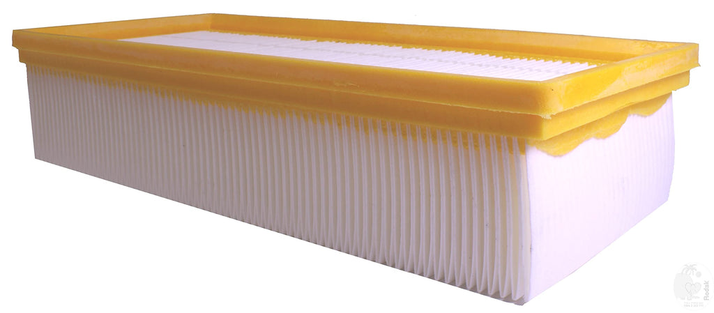 Flat Pleated HEPA Filter compatible with Vacuum Cleaner Karcher NT 65, NT 72/2, NT 75/2