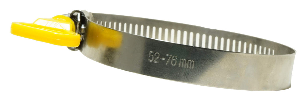 Reusable Vacuum Cleaner Bag with Jubilee Clip (20/30 L), compatible with 52 to 76 mm outer-diameter connecting size