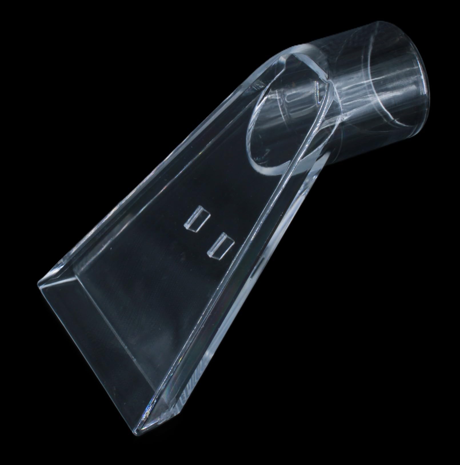 Transparent Mattress and Upholstery Nozzle with Steel Tube for Wet and Dry Vacuum Cleaning (Plexiglas) (38 mm)