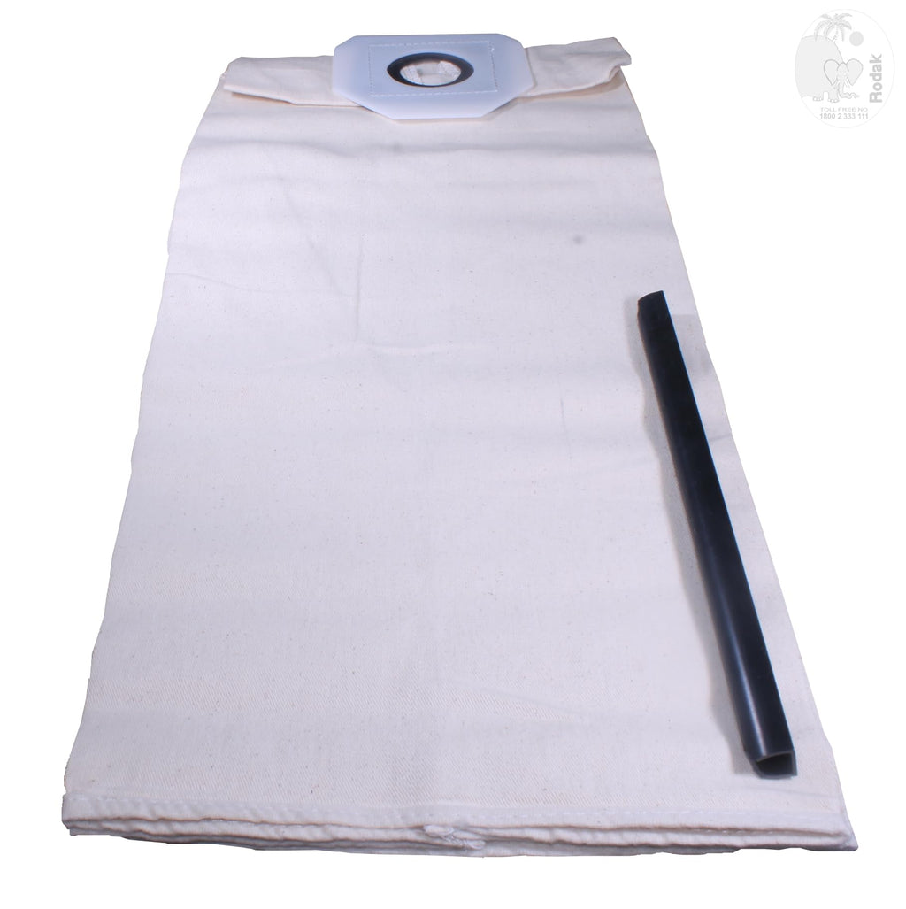 2 pc Reusable and Washable Vacuum Cleaner Woven Dust Bag Compatible With TASKI Aero 15, Aero 15 Plus, Aero 8, Aero 8 Plus, Baby Bora, Bora, S4, Samba, T5, Vento 15, Vento 8, Vento 8S
