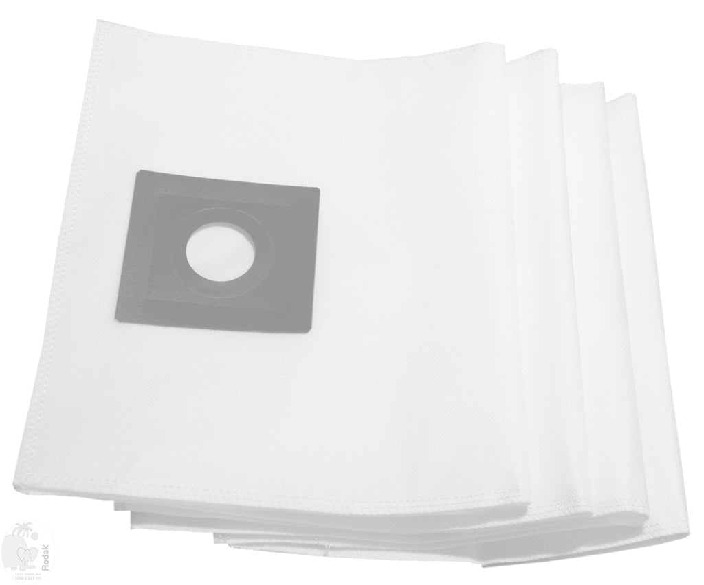 Set of 4 Dust Bags Compatible with Euroclean X2, Tear Resistant, 3-Ply Dust Bags Provides an Advanced Filtration on Micro-Level Compared to 2 Ply Paper Filters