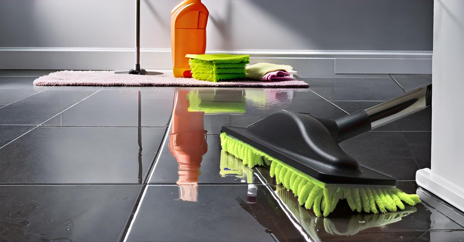 Vacuum Microfiber Mop, 35 mm, Vacuuming, Mopping and Buffing in One Stroke