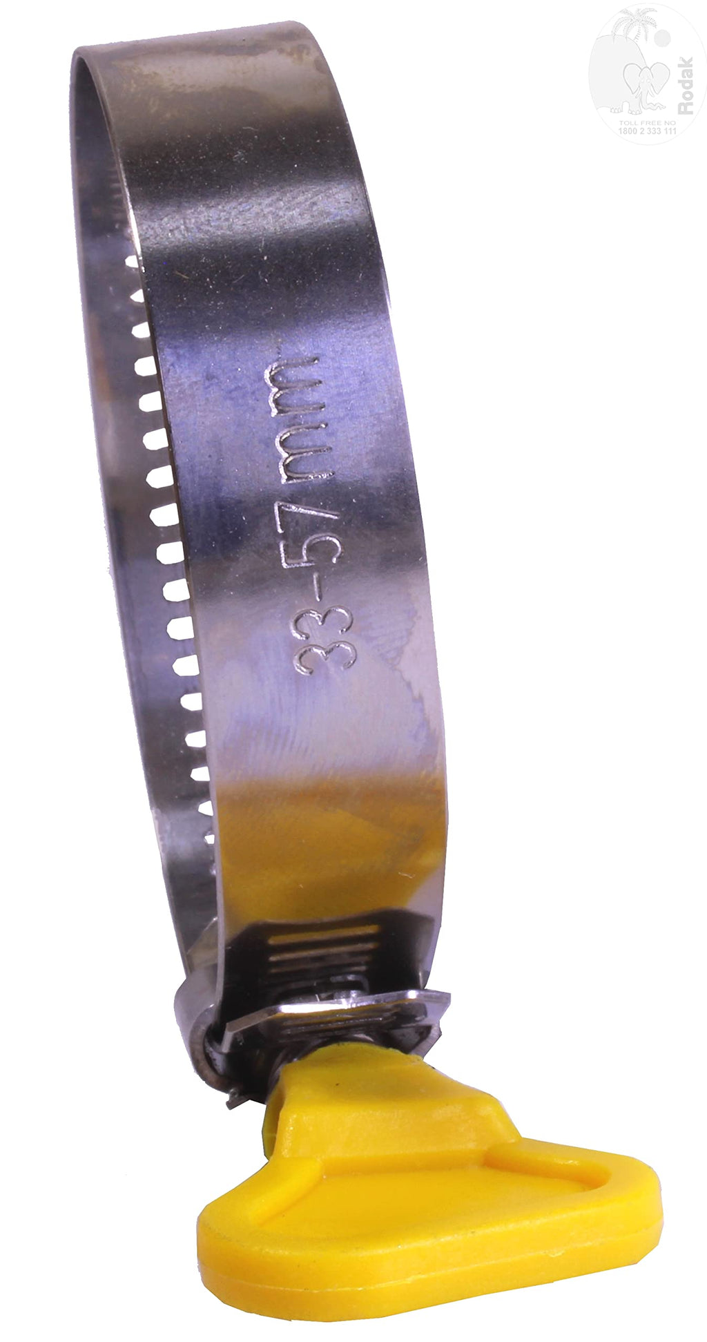 Butterfly Stainless Steel Hose Clamps Jubilee Clip 33-57 mm Imported