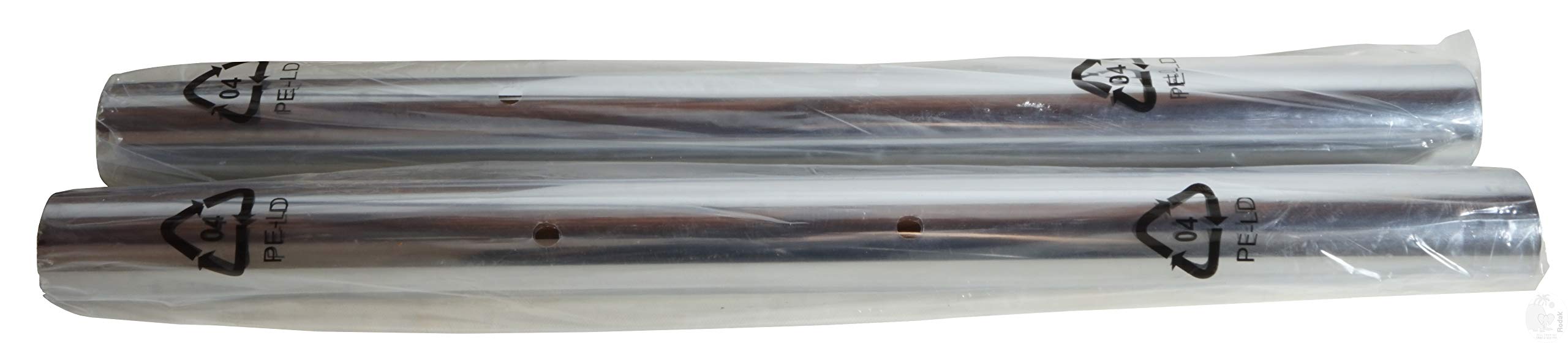 2 Extension Steel Tubes, 35 mm connecting size