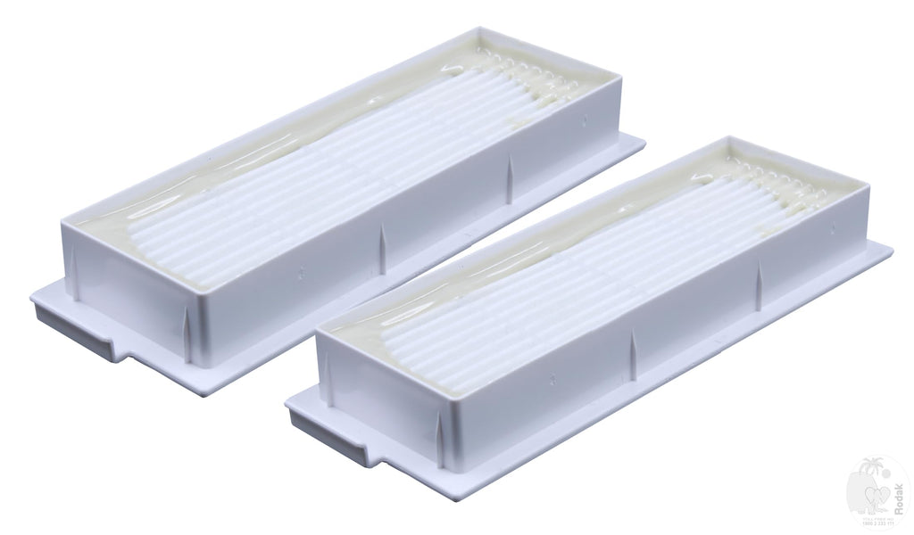 Set of 2 Hepa Filters Compatible with Ecoveacs IROBOTs T20, T20 PRO, T20 MAX, T20 MAX Plus, T20 PRO MAX Vacuum Cleaners.