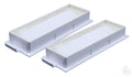 Set of 2 Hepa Filters Compatible with Ecoveacs IROBOTs T20, T20 PRO, T20 MAX, T20 MAX Plus, T20 PRO MAX Vacuum Cleaners.