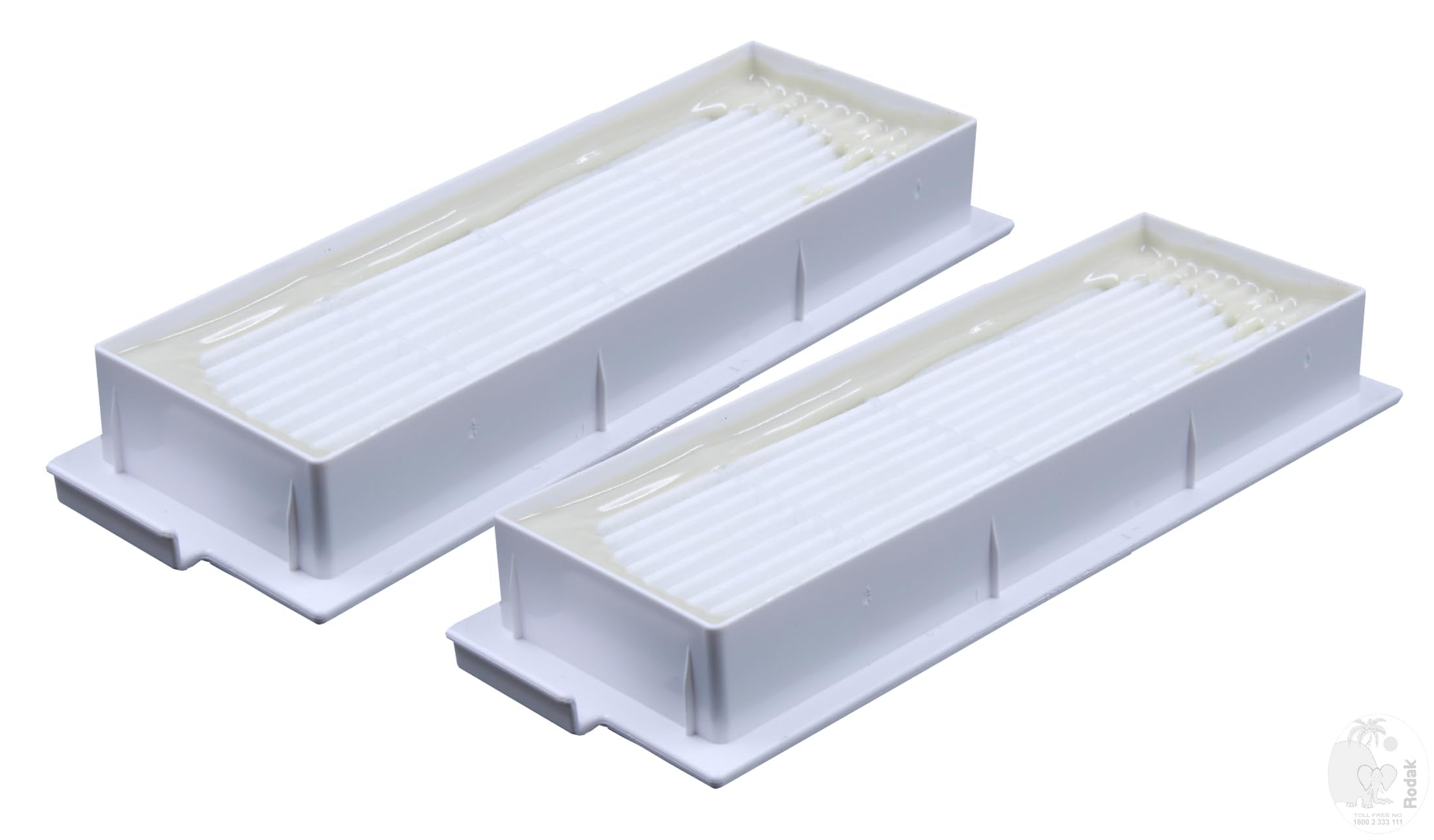 Set of 2 Hepa Filters Compatible with Ecoveacs IROBOTs T20, T20 PRO, T20 MAX, T20 MAX Plus, T20 PRO MAX Vacuum Cleaners.