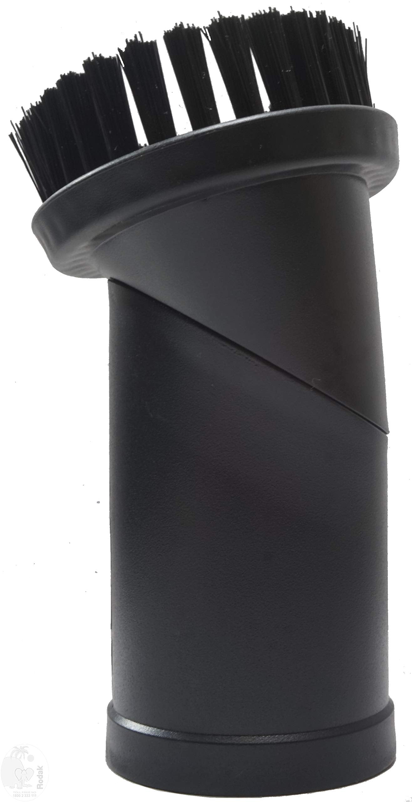 360 Degree Rotatable Vacuum Brush Round, Imported, 35 mm