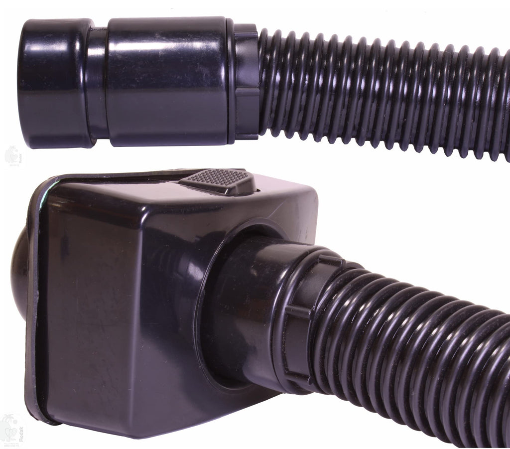 32 mm Flexible Hose Connector to Tank Compatible with Industrial Vacuum Cleaners
