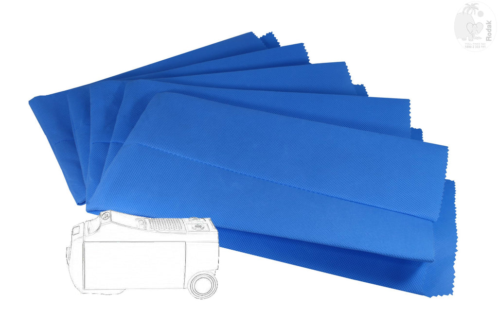 Reusable Vacuum Cleaner Dust Bags for Euroclean, Excel, Ace, 300, Jet Models - Set of 5